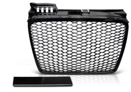  GRILL ATRAPA DO  AUDI A4 B7 RS-TYPE  Od 2004 Do 2008 Roku CZARNY POŁYSK