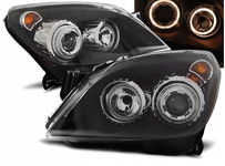 LAMPY REFLEKTORY DO OPEL ASTRA H OD 2004 DO  2008 Roku + SILNICZKI RINGI