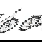 Rower Elektryczny JOBOBIKE Luxe Srebrnoszary