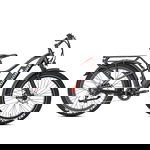 Rower Elektryczny JOBOBIKE Robin / Wysoka rama / Czarny