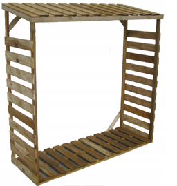 DREWUTNIA STOJAK NA DREWNO KOMINKOWE (do samodzielnego montażu)