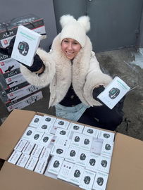 ADM Smartwatch czarny HIT