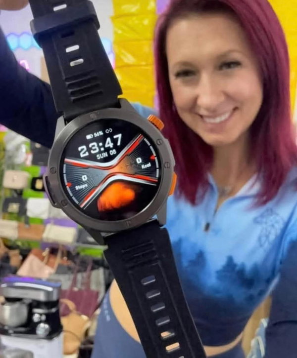 H22 Smartwatch V21  v37 czarny