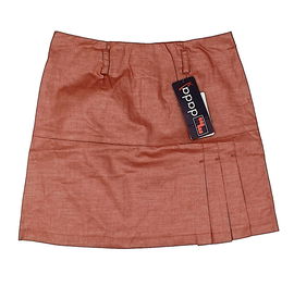 MM Dadak pomarańczowa spódniczka LEN lniana rozmiar 128