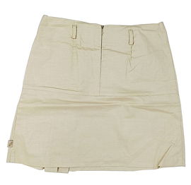 MM Dadak beżowy spódniczka LEN lniana rozmiar 140