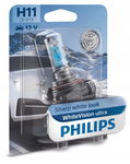 Philips Żarówka samochodowa H11 12V 55W PGJ19-2 WhiteVision Ultra do 4200K