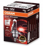 OSRAM Żarówka samochodowa H4 12V 60/55W P43t NIGHT BREAKER SILVER +100%