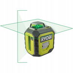 Ryobi Laser Krzyżowy Płaszczyznowy Zielony 360° RB360GLL