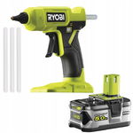 RYOBI RGLU18-0 PISTOLET DO KLEJENIA KLEJU NA GORĄCO 18V 200 °C 11mm + 5Ah