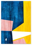 Plakat abstrakcja geometryczna 29,7x42 cm A3