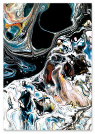 Obraz na płótnie abstrakcja wzory abstrakcyjne 80x120 cm
