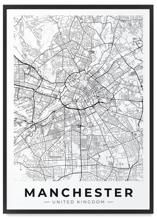 Plakat pustak ramka master 30x40 cm w czarnej ramie