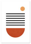 Plakat geometryczny boho styl 50x70 cm