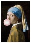 Plakat dziewczyna z balonem Vermeer 50x70 cm