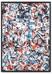 Plakat abstrakcja lastryko 61x91 cm w czarnej ramie