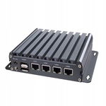 Mini PC Industrial ZK40 N100 DDR5 4LAN+CON 4USB HDMI DP USB-C WiFi