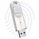 Pendrive z czytnikiem linii papilarnych | 32GB | USB 3.0 | AES256