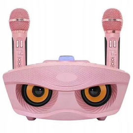 Karaoke SD306 20W bezprzewodowe różowe