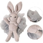 Ecarla Szczotka - Gąbka Do Mycia Ciała Bunny 15 Cm Gb10Sz