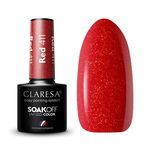 Claresa Lakier hybrydowy RED 411 - 5g