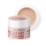 CLARESA Żel budujący SOFT&EASY CHAMPAGNE - 12g