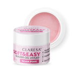 CLARESA Żel budujący SOFT&EASY GLAM PINK - 12g