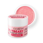 CLARESA Żel budujący SOFT&EASY GLIMMER PINK - 90g