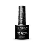 CLARESA TOP NO WIPE GLITTER SILVER - 5g