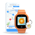 Smartwatch  dla dziecka LOKALIZACJA GPS Locon Watch Lite PL aplikacja