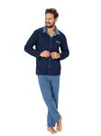 Piżama NORBERT BIG 826 Kolor: granatowy-jeans | Rozmiar: 3XL