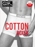 Bokserki COTTON BOXER Kolor: black | Rozmiar: L