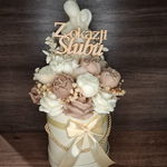 Flower Box Świece Sojowe Wieczny Bukiet Kwiat Prezent Ślub Wesele Para