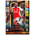 Karta Panini Fifa 365 2025 Bukayo Saka 45 Fans Favourite