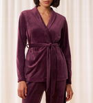 Sensual Velour Robe Top 42