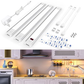 Oświetlenie podszafkowe Wobsion 42 cm 2 sztuki 18W 4000K LED