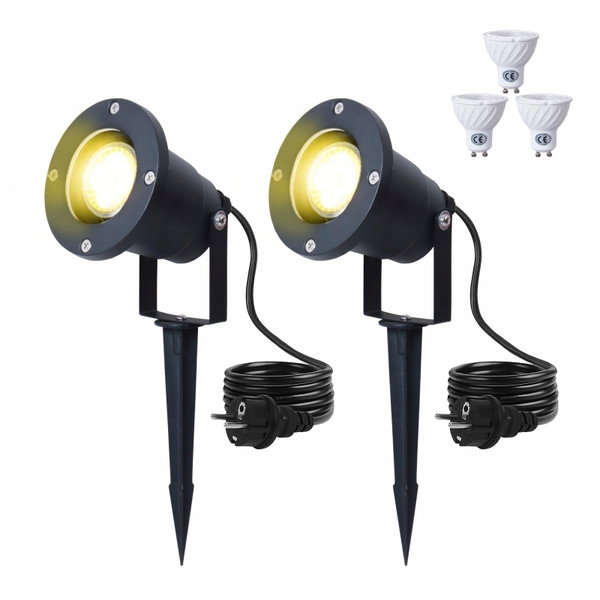 Lampa Ogrodowa LED ONECORN 4W IP66 Ciepła Biała 3000K 2 Sztuki