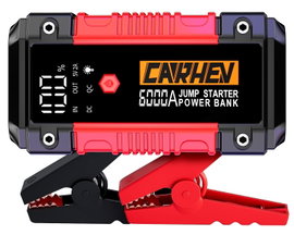 Powerbank CARHEV 6000A 26800mAh (99Wh) LED latarka 12V Jump Starter