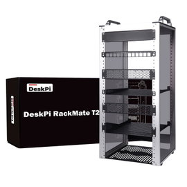 Szafa serwerowa GeeekPi DeskPi RackMate T2 8U 10 cali do Sieci Audio Wideo