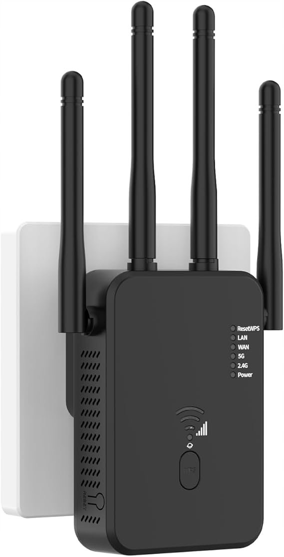 Wzmacniacz Sygnału WiFi Aenxwa 1200Mb s 4-Anteny DualBand LAN WAN