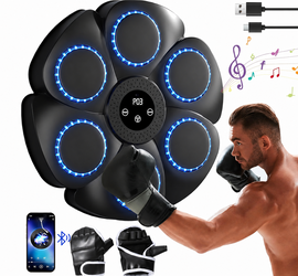Maszyna bokserska Music Boxing Machine Bluetooth z rękawicami