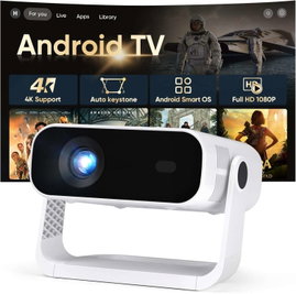 Projektor Wielio AE211B Full HD 1080p Android kino domowe WiFi 6