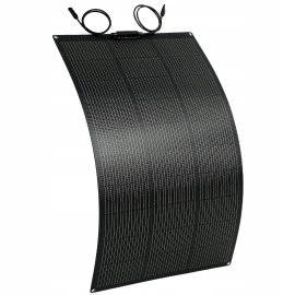 HOMCOM Panel solarny 100W 18V Przenośne ładowanie solarne z 2 portami USB
