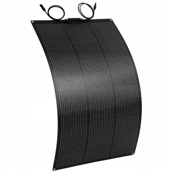 HOMCOM Panel solarny 100W 18V Przenośne ładowanie solarne z 2 portami USB