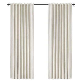 Zasłony INOVADAY 100% zaciemniające beżowe 245x140 cm 2 panele R14