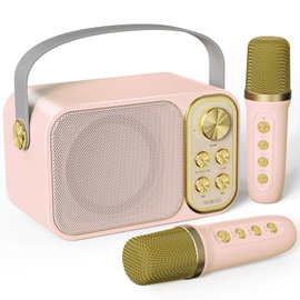 Głośnik Bescost YS-228 Karaoke 2 Mikrofony Bluetooth Idealny na Party