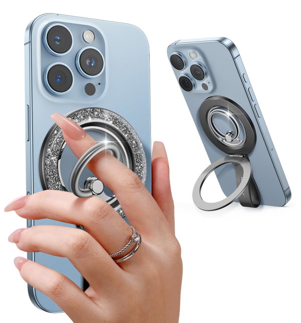 Uchwyt JOYROOM Uchwyt Pierścieniowy MagSafe Czarny 360 Stopni
