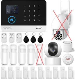 System alarmowy XNY XNY-103-4G-F/T53+T21 2 kamery 1080p aplikacja