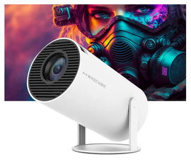 PROJEKTOR MAGCUBIC HY300 Tuba WiFi ANDROID TV 9.0 + pilot