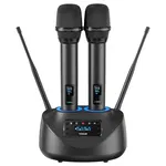 TONOR TW790 Akumulatorowy Mikrofon Bezprzewodowy, Metalowy Podwójny UHF 2x