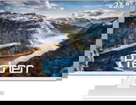 Prechen HD-238 24' monitor HDMI FHD 1920x1080 LED bezramowy BIAŁY